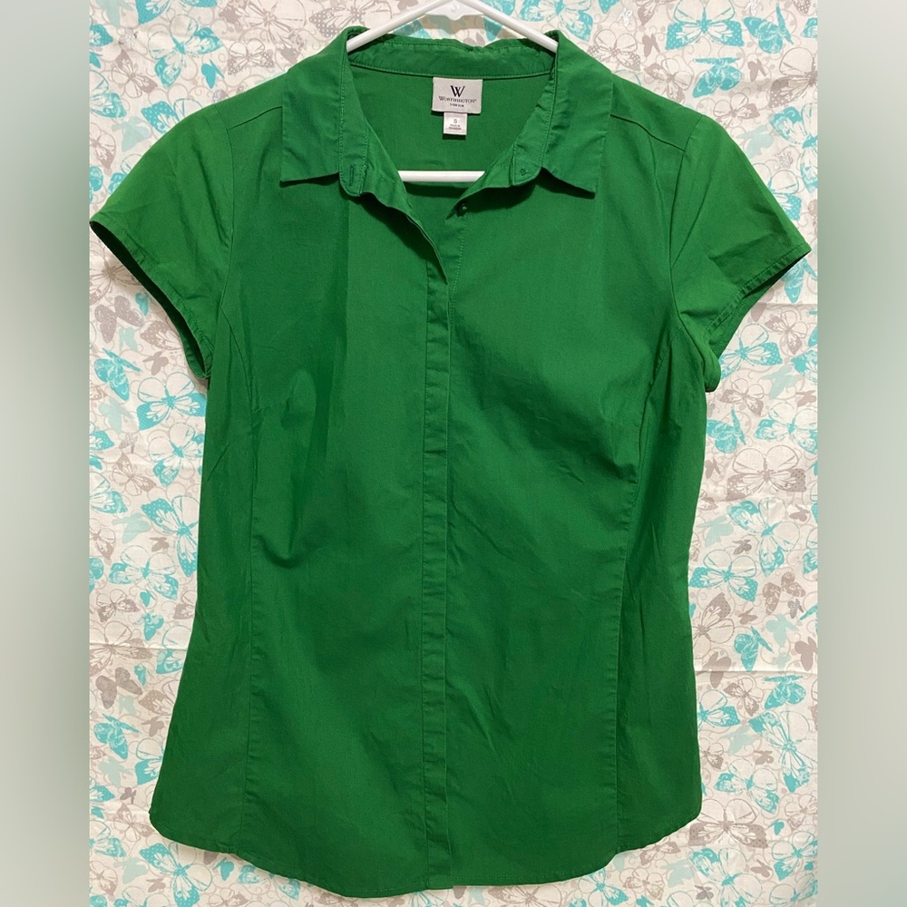 Worthington Green Button down